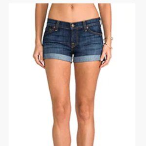 7 For All Mankind Roll Up Short Nouveau New York, Size 25